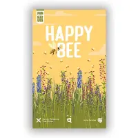 Helvetiq Happy Bee -kortspil - Strategisk pollenhøstning til sejr! Uddannelsesspil Fun Family Game for Kids & Adults Airkler 8 3-6 spillere 15 minutters s
