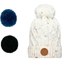 Cabaia - Huer - Appletini Beanie Off White til Unisex - Hvid