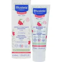 Mustela , Lugtfriskende Fugtighedskræm med Schisandra, Uduft, 1.35 fl oz (40 ml)