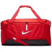Nike Sportstaske Academy Team Duffel Large - Rød/Sort/Hvid, størrelse One Size