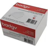 Evolis High Trust - Træfiber - 30 mil - blank hvid - 85.6 x 54 mm 100 kort boks - kort - for Badgy 100, 200