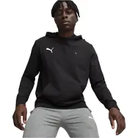 Puma Hættetrøje teamGOAL Casuals - Sort/Hvid, størrelse X-Small