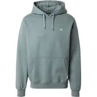 Iriedaily Sweatshirt 'Mini Flag 2' smaragd / hvid