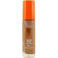 Rimmel Lasting Radiance Foundation, Pumpeflaske, Væske, Honey, Neutral, Almindelig hud, Fugtende, Glattende