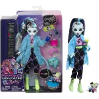 Monster High Frankie Stein Slumber Party-dukke