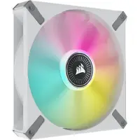 Corsair iCUE ML140 RGB ELITE - Indsats med blæser - 140 mm - hvid (pakke med 2)