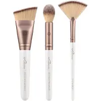 Luvia Cosmetics Highlight + Contour Set Prime Vegan Børstesæt 1 stk.