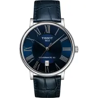 Tissot Herreur T122.407.16.043.00 Carson Blå/Læder Ø40 mm