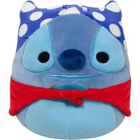 Squishmallows Bamse - 20 cm - Superhero Stitch - - OneSize - Bamse