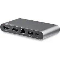 StarTech.com Usb-c Multiport Dp Dual Pd Adapter