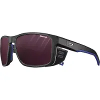 Julbo - Solbriller - Shield Noir/Bleu Reactiv 0-4 Hight Contrast til Unisex - Sort