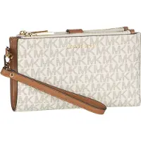 Michael Kors Tegnebog brun / grå / offwhite