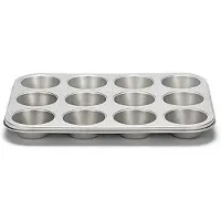 Patisse muffinsform 12 stk. 35 cm Silver Top