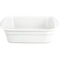 Pillivuyt lasagnetallerken, white 24x24 cm