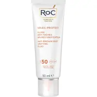 Roc Opco Llc Soleil Protect Solar Fluid Face Spf 50 Antibrown Spots 50ml
