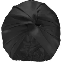 Slip Pure Silk Turban Black Håndklæde 1 stk.
