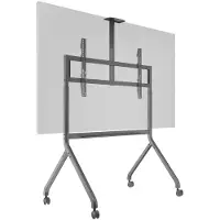 Multibrackets M Collaboration - Vogn med hjul - for videokonferencesystem - mørk antracitgrå - skærmstørrelse: 65-100 - monteringsgrænseflade: op til 1200 x 600 mm