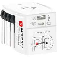 Skross MUV USB AC65PD World Adapter