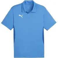 Puma Polo teamGOAL - Blå/Hvid, størrelse XX-Large