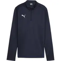 Puma Træningstrøje teamGOAL 1/4 Lynlås - Navy/Hvid/Navy Kvinde, størrelse Small