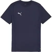 Puma T-shirt Teamfinal Casuals - Navy/Silver, størrelse XX-Large