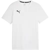 Puma T-Shirt teamGOAL Casuals - Hvid/Sort Børn, størrelse YXL/164 cm