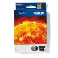 Brother Blækpatron sort LC980BK Modsvarer: N/A