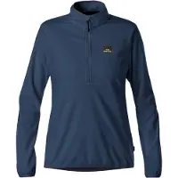 Eider - Fleece dame - W Peclet Fleece Light 1/4 Zip Navy til Unisex - Størrelse XS - Blå