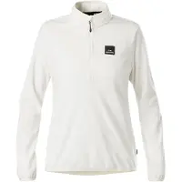 Eider - Fleece dame - W Peclet Fleece Light 1/4 Zip White Sand til Unisex - Størrelse XS - Hvid