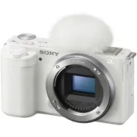 Sony ZV-E10 spejlløst kamera (hvid)