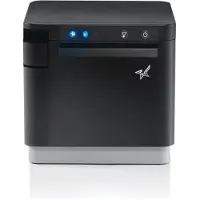 Star Micronics Star mC-Print3 MCP31CBI - Kvitteringsprinter - direkte termisk - Rulle (8 cm) - 203 dpi - op til 400 mm/sek. - USB-C, LAN, Bluetooth, USB vært - skærer - sort