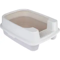 TIAKI kattebakke Toyger - creme/lysegrå
