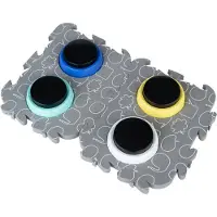 TIAKI Pet Talende knapper "Let's Talk!" - Ø 9 x H 4 cm, 4 stk.