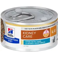 Hill's Pet Nutrition k/d Kidney Care Ragout med tun og grøntsager - 24 x 82 g
