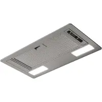 Elica Era GR/A/60 - Hætte - tag - Niche - bredde: 49.5 cm - dybde: 26 cm - udtrækning og recirkulation (-) - sølv