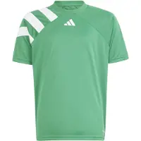 Adidas Football Shirt Fortore 23 Junior - Green, størrelse 128 cm