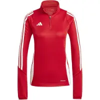 Adidas Funktionsbluse 'Tiro 24' rød / hvid