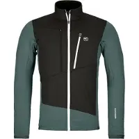 Ortovox - Touring skitøj - Fleece Grid Jacket M Dark Arctic Grey til UnisexUld - Størrelse S - Grå
