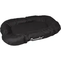 Flamingo Hundepude Dreambay Sort Rund