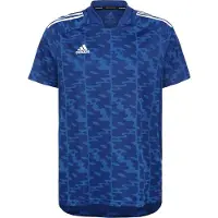 Adidas Trænings T-Shirt Condivo 21 - Blå/Hvid, størrelse Small