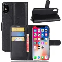 Mtp Products iPhone X/XS Pung Taske med Magnetisk Lukning - Sort