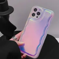 Mtp Products iPhone 13 Pro Max Strålende Bølget Laser Aurora-etui