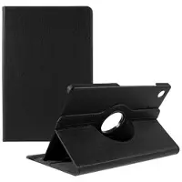 Mtp Products Samsung Galaxy Tab A9+ 360 Roterende Folio Cover - Sort