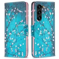 Mtp Products Samsung Galaxy S24+ Wonder Series Pung - Hvid Blomster