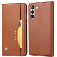Mtp Products Samsung Galaxy S24+ Card Set Series Pung Taske - Brun