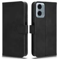 Mtp Products Motorola Moto G34 Pung Taske med Magnetisk Lukning - Sort