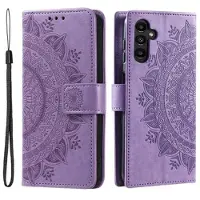 Mtp Products Samsung Galaxy S24 Mandala Series Etui med Pung - Lilla