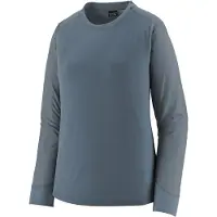 Patagonia - MTB tøj dame - W's L/S Dirt Craft Jersey Utility Blue til Unisex - Størrelse XS - Blå