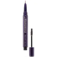Kevyn Aucoin True Feather Brow Marker Gel Duo Varm brunette: Dual-ended. Former definerer og stter bryn for fuld naturlig finish. Prcis makeup