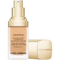 Dolce&Gabbana Velvetskin Natural Matt langtidsvirkende matterende foundation SPF 30 farve DESERT 340 30 ml